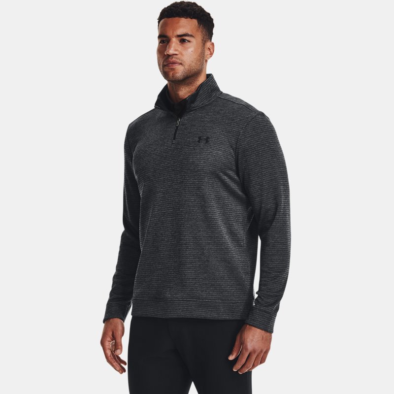 Maglia Under Armour Storm SweaterFleece ¼ Zip da uomo Nero / Nero M